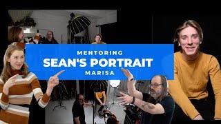 Mentoring Marisa Comedian portrait Sean Millea