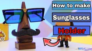 How to make Sunglasses Stand from Cardboard || Glasses holder || Creatorboy || Inventious