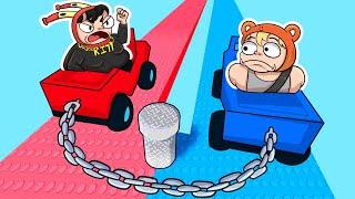We're CHAINED TOGETHER in Roblox