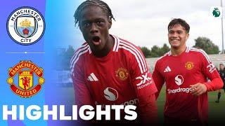 Manchester United vs Manchester City | U18 Premier League | Highlights 24-08-2024