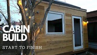 I built an OFF GRID CABIN in 2022 - Start to Finish