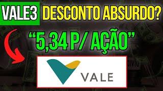 VALE3: NESTE PREÇO DE R$55 É "BAITA OPORTUNIDADE"? VALE COM POTENCIAL ABSURDO P/ 2025!