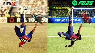 Bicycle Kicks From FIFA 94 to FC 25