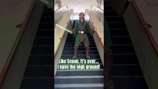 Jedi Master Shaggy has the High Ground