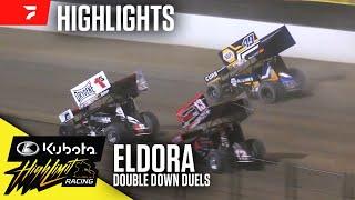 Double Down Duels | Kubota High Limit Racing at Eldora Speedway 7/17/24 | Highlights