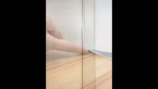 Save Big! $0.69 Roll Door Draft Stoppers: Seal Out Cold & Noise with Transparent Silicone ...