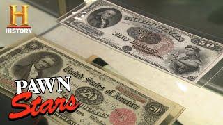 Pawn Stars: Owner Shocks Rick with Two Rare Legal Tender Notes (Season 13) | History