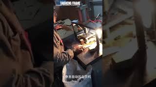 Taisheng framing equipment: semi auto easel hinge machine, auto picture frame MDF back board machine