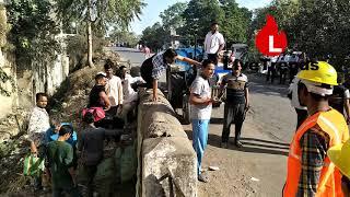 Jalgaon Shivajinagar Bridge Demolision- Live Trends News