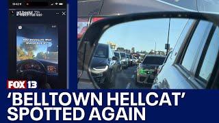 Seattle's 'Belltown Hellcat' hits the road again, despite court order: Reddit | FOX 13 Seattle