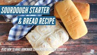 How to Make Homemade Sourdough Bread (and Sourdough Starter Recipe)