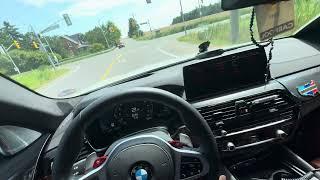 POV: 2021 BMW M5 F90 POV + Launch Control