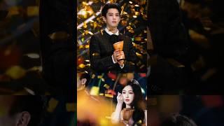 #DylanWang & #EstherYu Moments from #TencentAllStarNight Event️ #YuShuxin #WangHedi #Dixin #Hunan