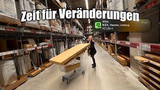 Wohnung umstellen & Ikea-Trip 