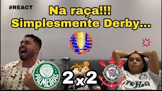 REACT REAÇÕES PALMEIRAS x CORINTHIANS