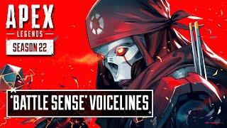 *NEW* Battle Sense Voicelines in Apex Legends Season 22