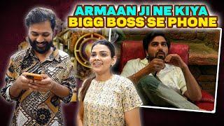 ARMAAN JI NE KIYA BIGG BOSS SE PHONE || MALIK FITNESS VLOG