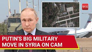 Putin's First Military Move In Syria After Rebel Takeover; Sat Images Reveal Unusual Movement