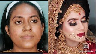 bridal Makeup tutorial | Nadia's Makeover