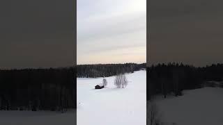 Enormous Snow Art In Finland #snowart #snowpainting #finland