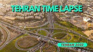 Time lapse of Tehran - Qods city to west of Tehran