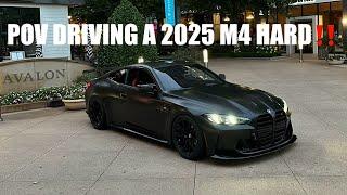 POV DRIVING A 2025 BMW M4 COMPETITION THE RIGHT WAY + TIPS ON NVIDIA LONG OPTIONS! #M4 #BMWM #G82