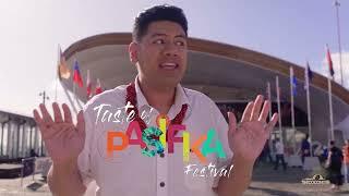 Joe Fa'agase checks out Taste of Pasifika festival