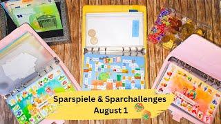 Jetzt haben meine Binder ein System!  | Sparspiele & Sparchallenges August Woche 1