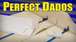 Ⓕ Perfect Dados Without A Dado Blade - No Measuring & No Math (ep82)