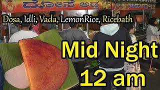 Highly Crowded Midnight 12am Breakfast in Bangalore | 2000 People Eat in 3hrs | Street Food India