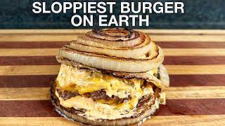 Sloppy Onion Smash Burger - AKA Flying Dutchman