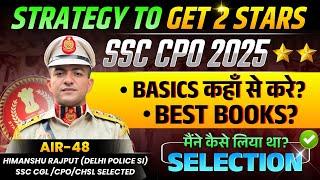 SSC CPO 2025 Best Strategy| ऐसे किया था मैंने paper clear| ssc cpo strategy  #ssccpo #cpo2025