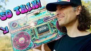 THE WORLD'S THINNEST BOOMBOX