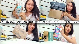 VLOG CHEGOU CAIXA JEQUITI + ENCOMENDAS DA SHOPPE 