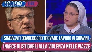 Suor Anna Alfieri Si Scaglia Contro Landini e i Sindacati e Scuote la politica Italiana