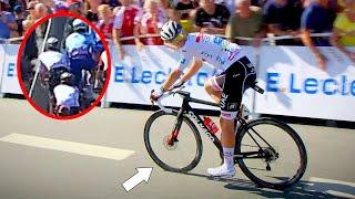 Near DISASTER for Tadej Pogacar with Insane Crash Save | Tour de France 2022 Stage 2