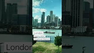 London’s Financial District - Canary Warf @LondonRealTV