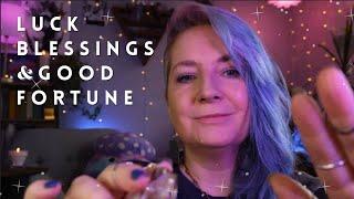 ⭐Blessings, Luck & Good Fortune  Reiki ASMR ️ Calling in the energy of abundance 