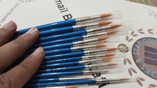 Paint Brushes Artist Water Color Series All Brush Sizes 000 to 12