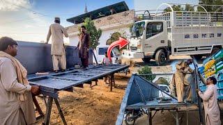 Mass Manufacturing of Hino truck making process in local workshop