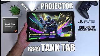 World's 1st Android Tablet Projector: 8849 Tank Pad (Massive 100" Movies/Gaming)