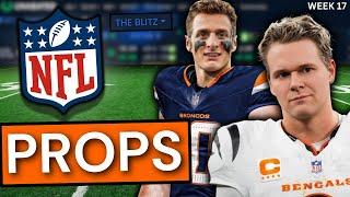 The Blitz: NFL Week 17 Player Props with Derek Carty