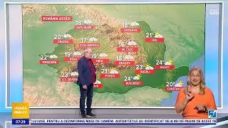 Vremea de astazi 13 Martie 2025 Ora 7