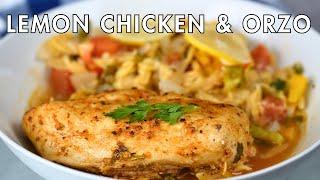 Lemon Chicken and Orzo Casserole Recipe | Easy and Flavorful Dinner Idea by Kelvin's Kitchen