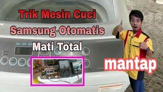 Trik Mesin Cuci Samsung Otomatis Mati Total