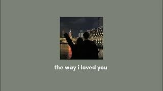 the way i loved you | a taylor swift playlist.