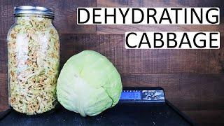 How To Dehydrate Cabbage - Easy and Quick Way To Make Cabbage Last Years!