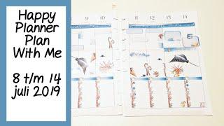 Happy Planner plan with me | Nederlands | Classic | 8 tm 14 juli 2019