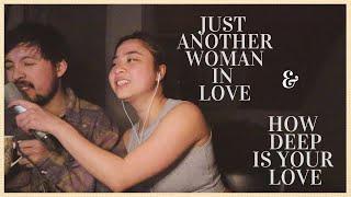 ARVIE SINGS JUST ANOTHER WOMAN IN LOVE & HOW DEEP IS YOUR LOVE 