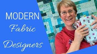 Introducing Modern Fabric Designers 2021 - Bold fabrics and how to use them